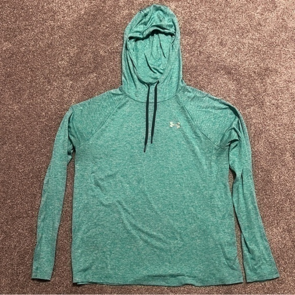 Under Armour Green light weight shirt Hoodie
